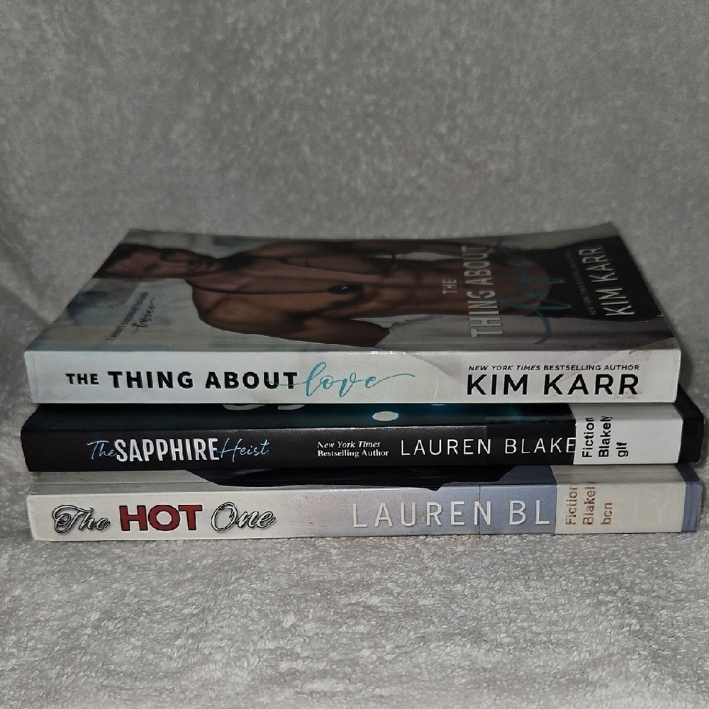 Set of Three Romance Novels